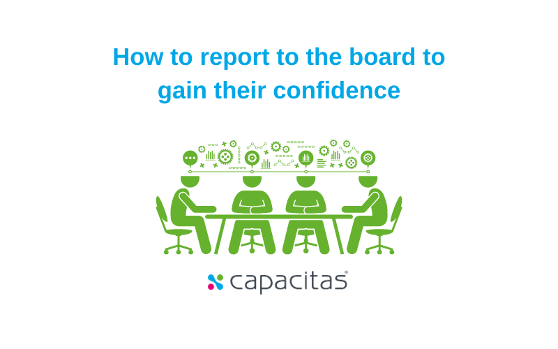 How to report to the board to gain their confidence